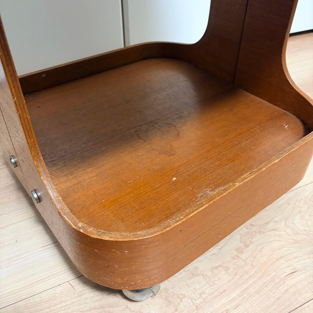 希少 ゴールドクラフト ヴィンテージ トローリー ワゴン サイドテーブル