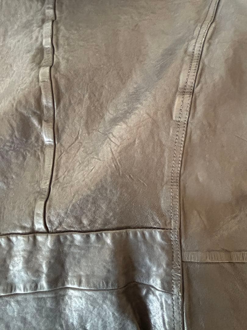 DIESEL ライダースレザージャケット M 黒　革ジャン