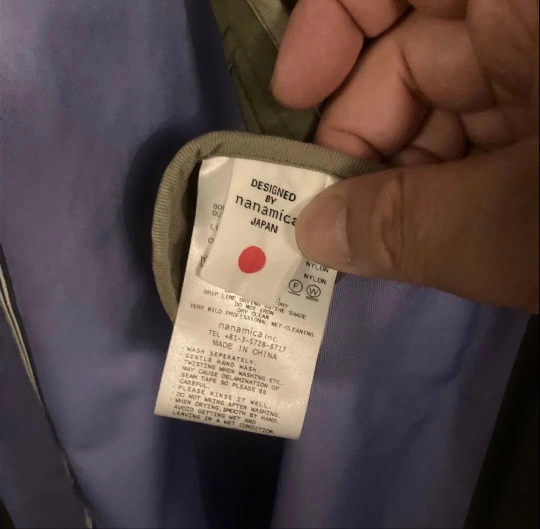 palace nanamica gore-tex モッズコート