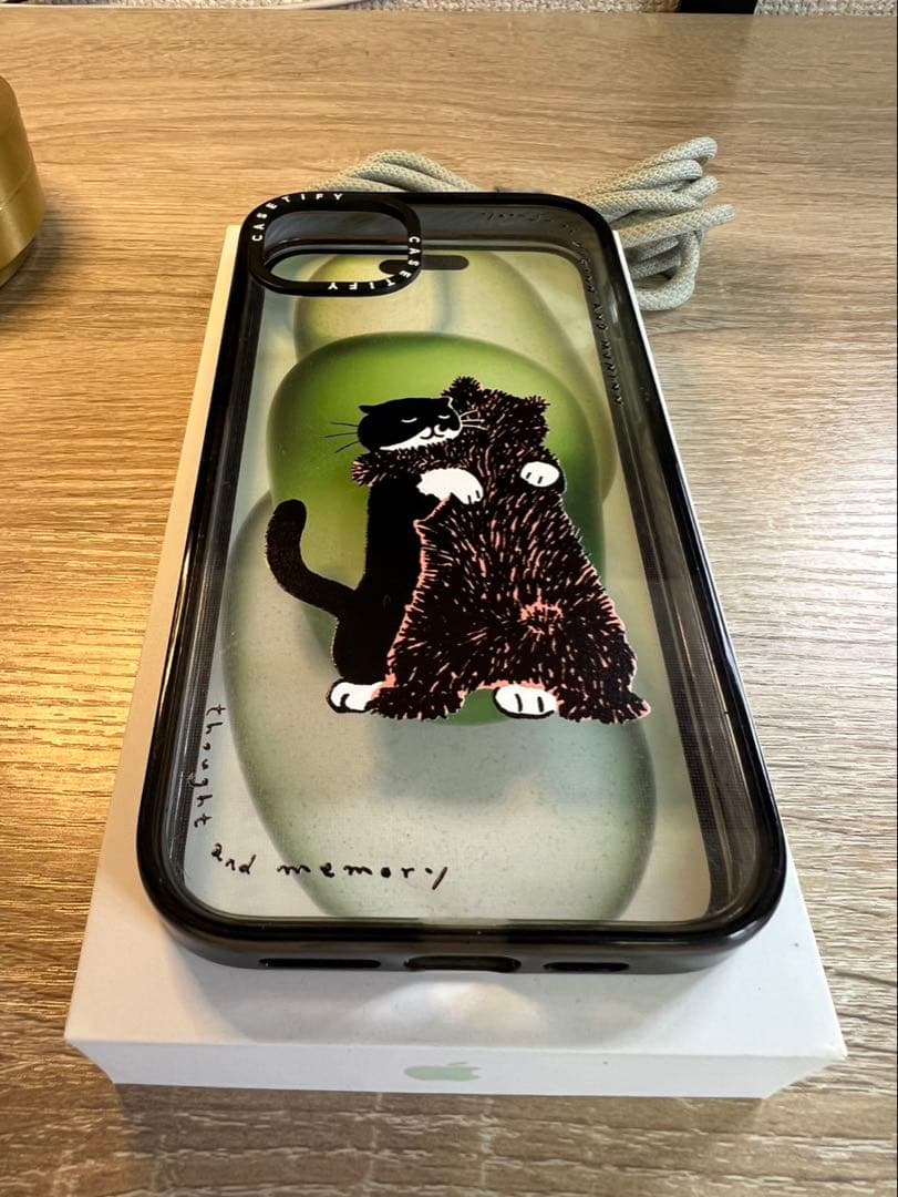 【美品】iPhone15 Plus 128GB CASETiFY・Anker付