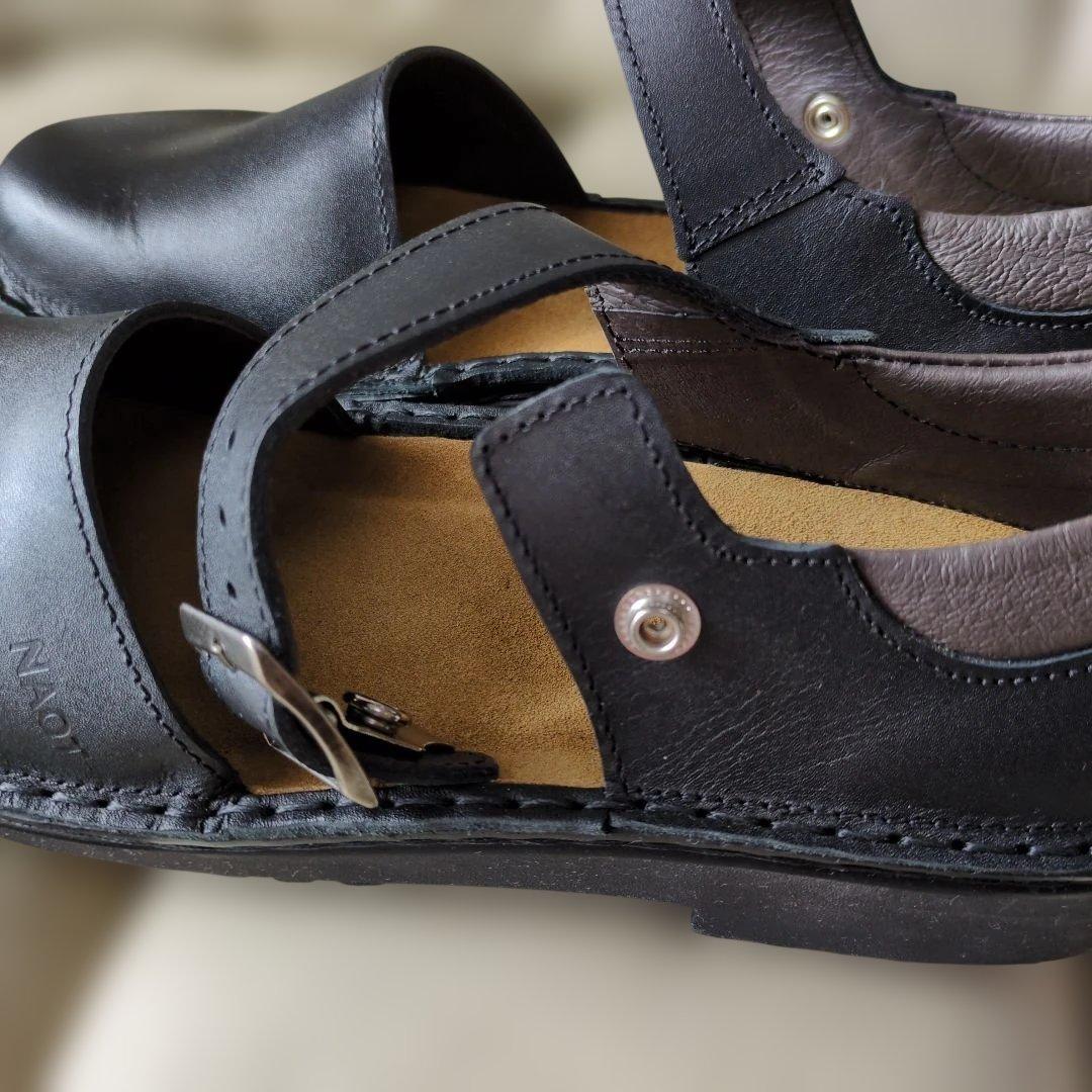 【室内試着のみ】NAOT OLGA（ナオト オルガ） サイズ39 黒 箱あり