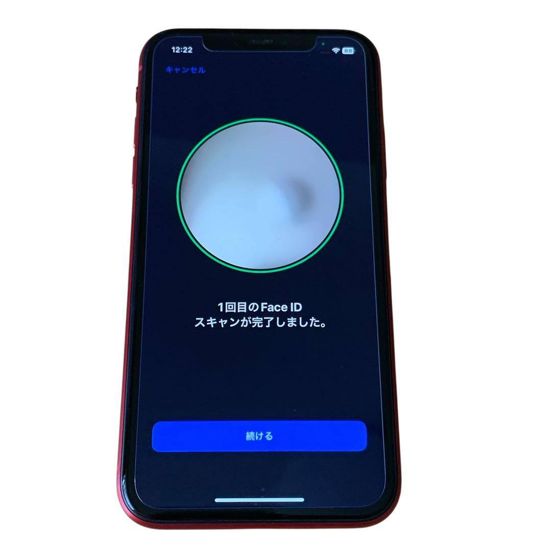 iPhone 11 レッド 128GB SIMフリー 大容量バッテリー 美品