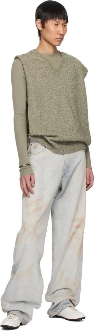 よ*し様 MM6 Silver Chain Bracelet (antique)