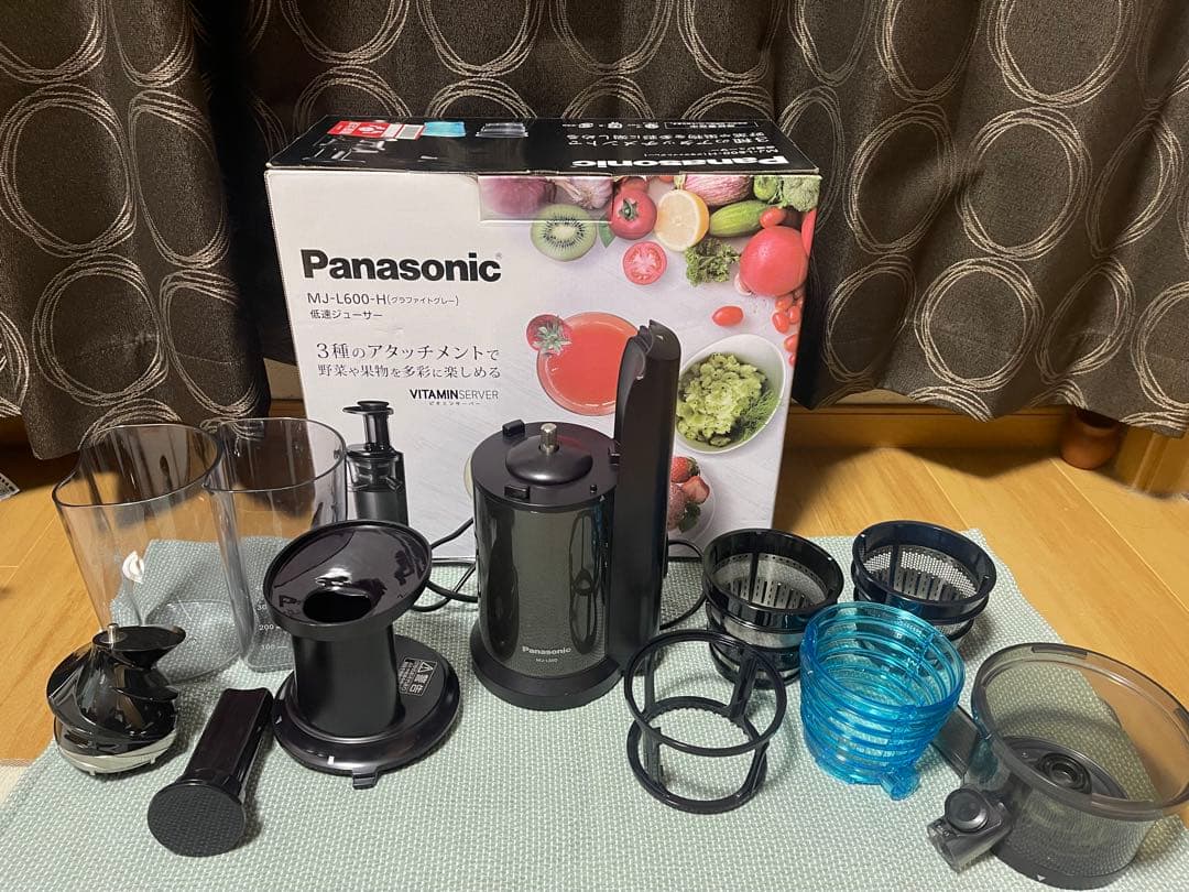 限定値下げ！Panasonic MJ-L600 ジューサー・ミキサー