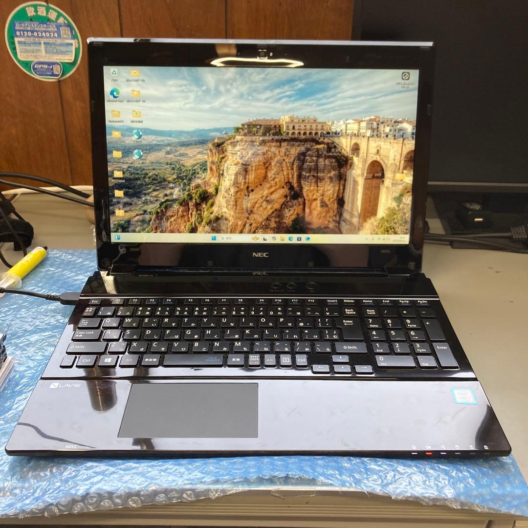 Windows11 NEC ノートPC LAVIE NS700 i7-7500U
