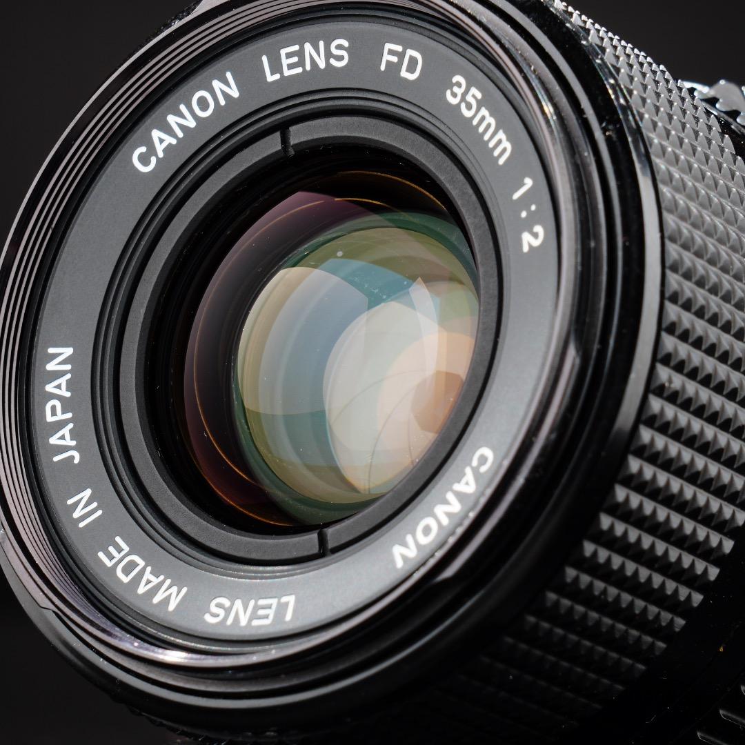 【整備＆テスト済】Canon New FD 35mm F2 キャノン 482