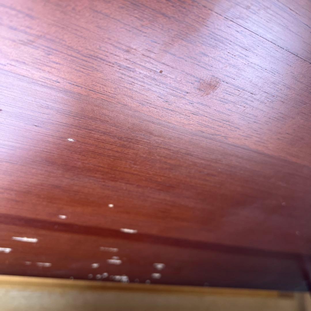 【A】木製ラック ダークブラウン オープンシェルフ　ビンテージ